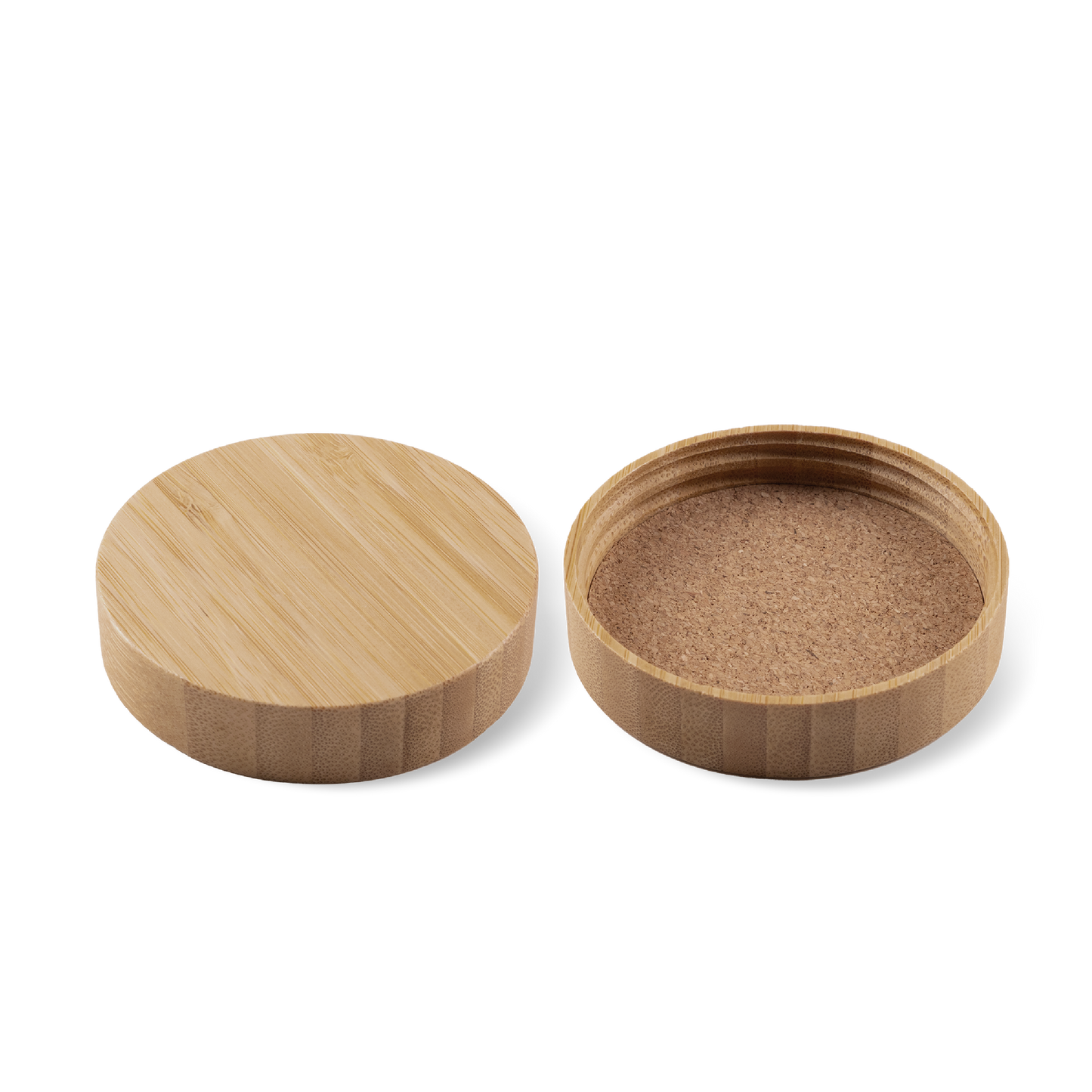 71-410 Bamboo Lid With Cork Liner