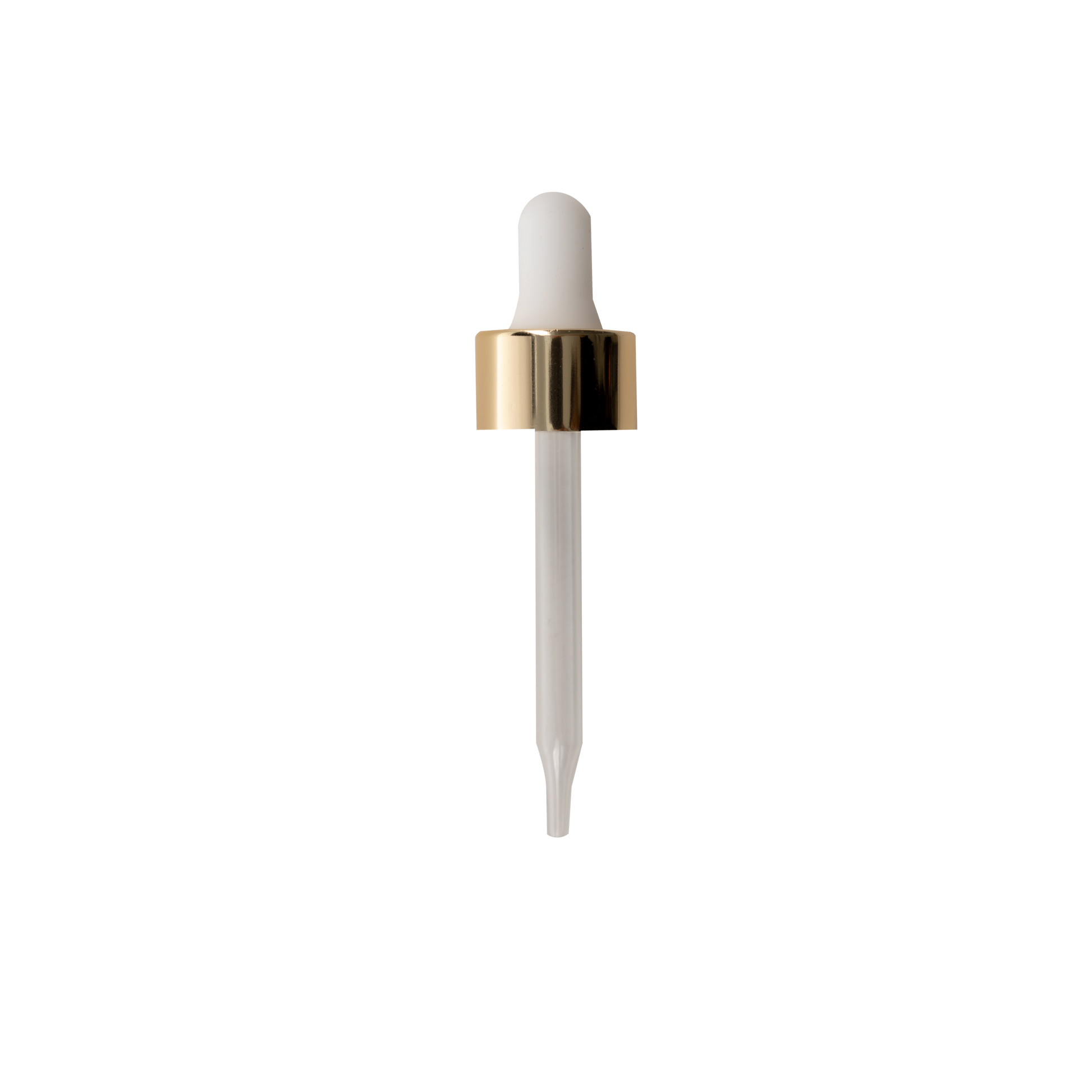 20-400 Gold Dropper With Rubber Bulb And Glass Pipette (FITS 2 oz)