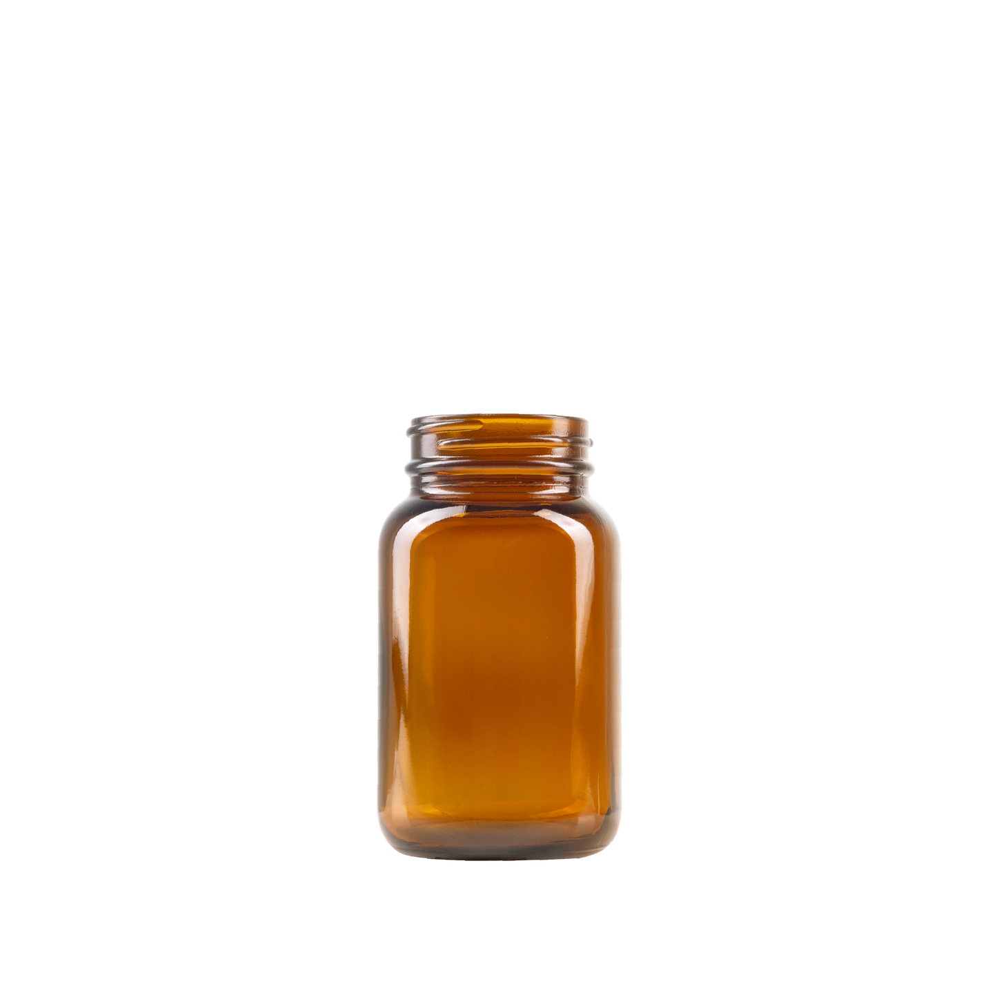 150 ml Amber Glass Packer Bottle 45-400 Neck Finish
