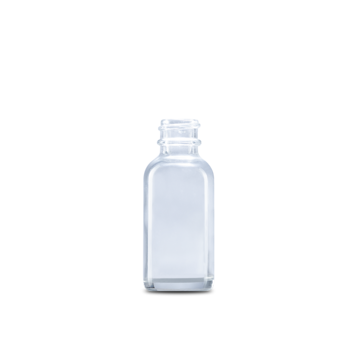 The Bottle Depot - 8 oz Clear Boston Round Glass Bottle