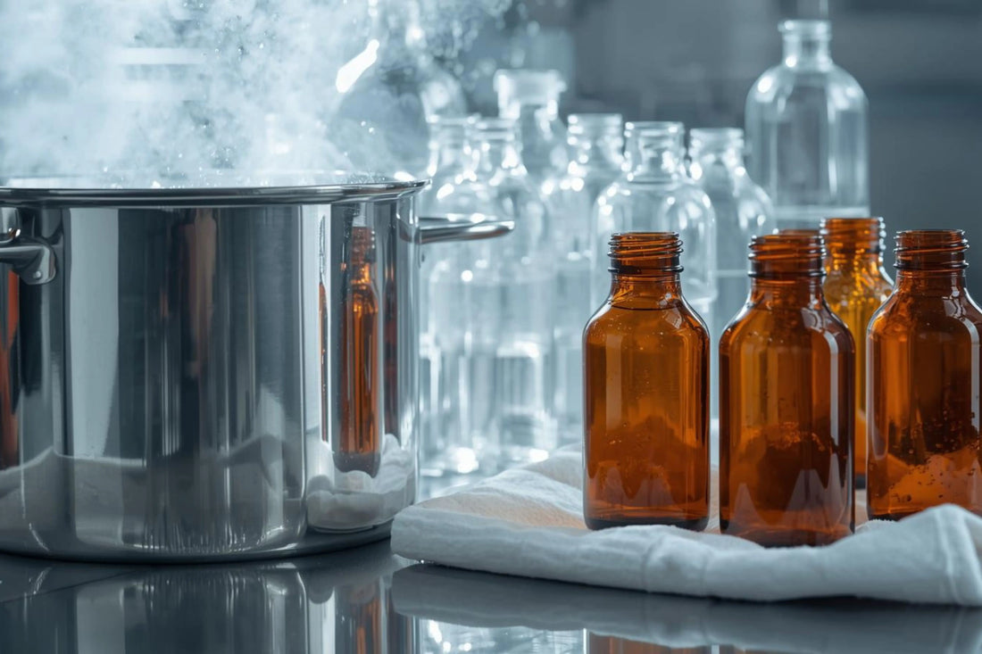 How to Sterilize Glass Bottles and Jars