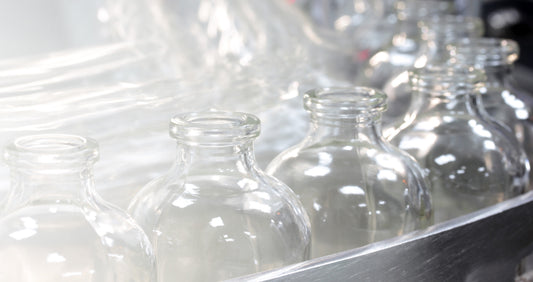 How are glass bottles manufactured?