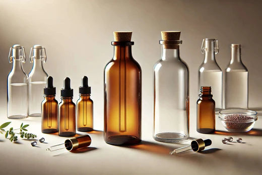 Amber Glass Bottles vs Clear Glass: Which is Better?