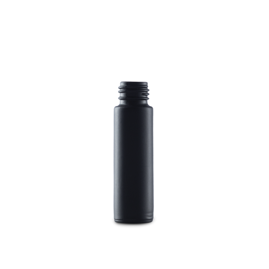 10 ml Black Frosted Glass Roll On Bottle - Sample