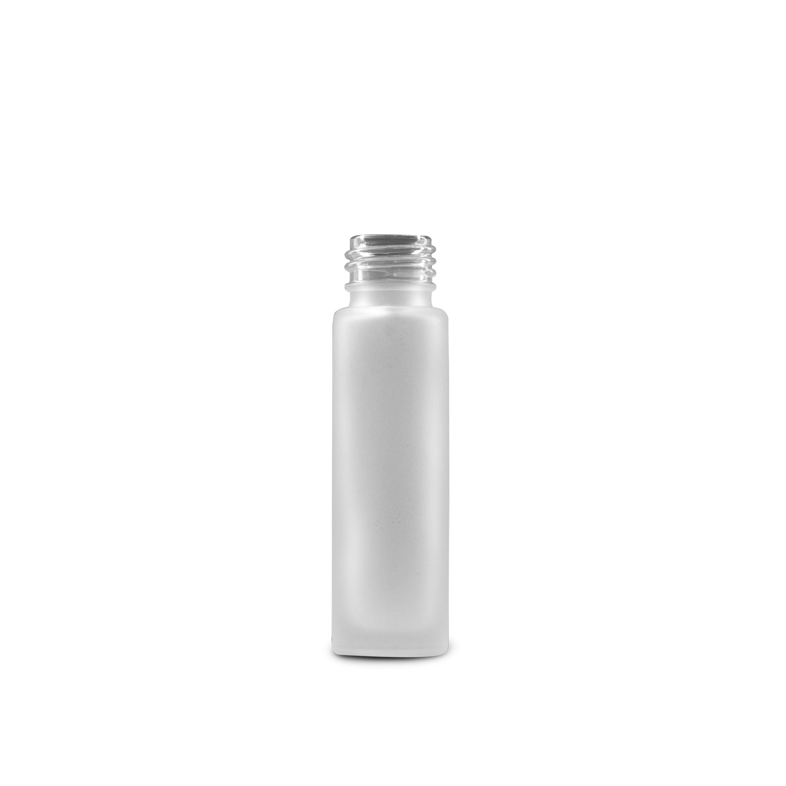 10 ml Clear Frosted Glass Roll On Bottle - Sample