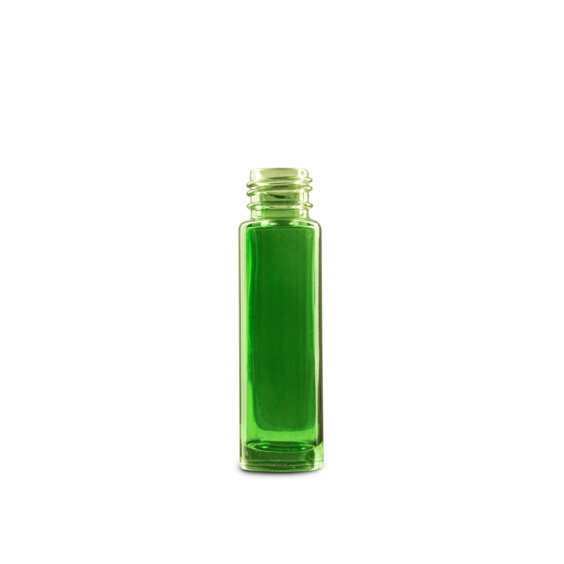 10 ml green roller bottle