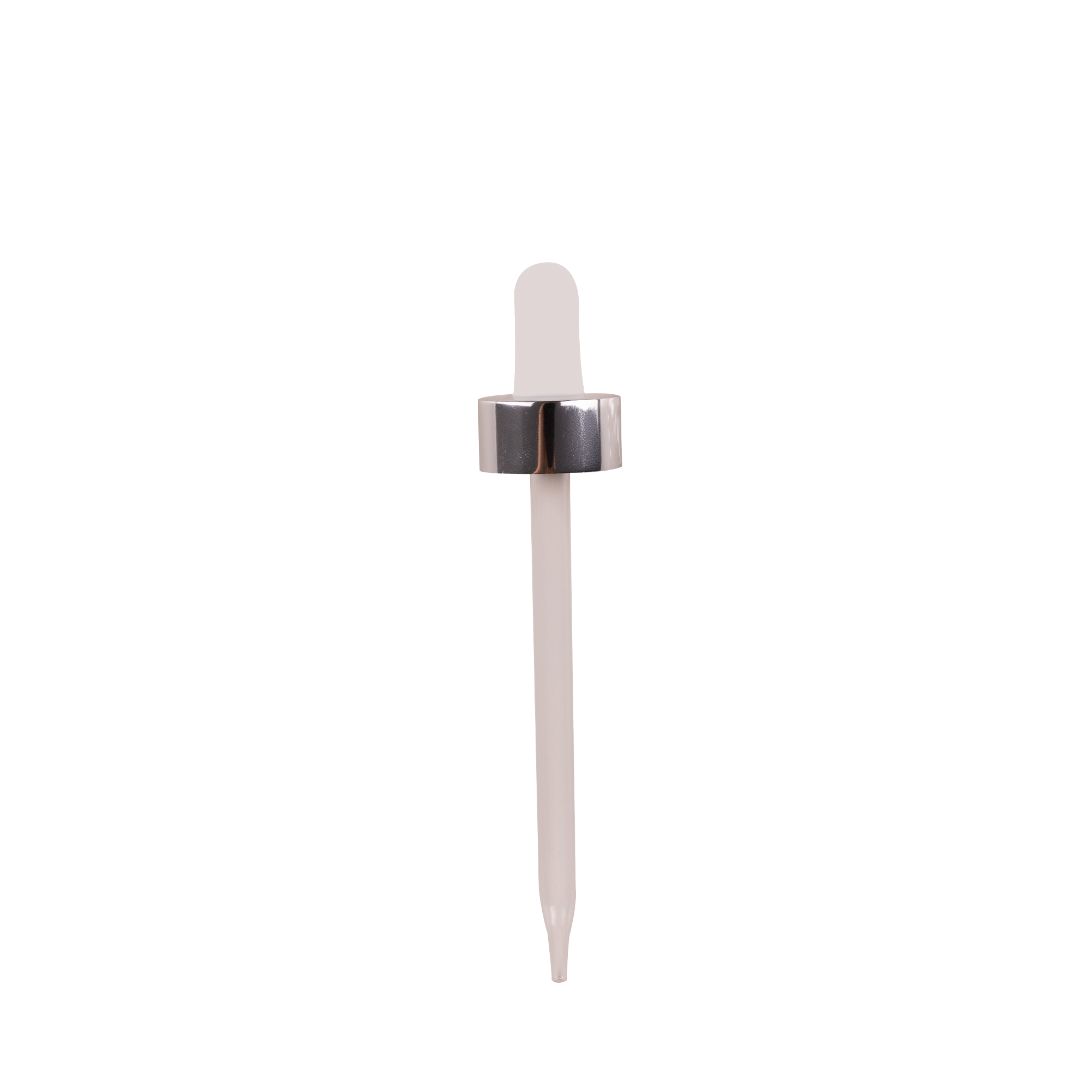 22-400 Silver Dropper With Rubber Bulb And Glass Pipette