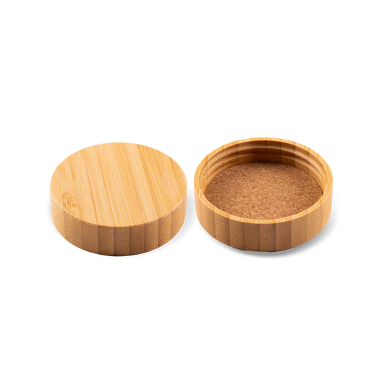54-410 Bamboo Lid With Cork Liner