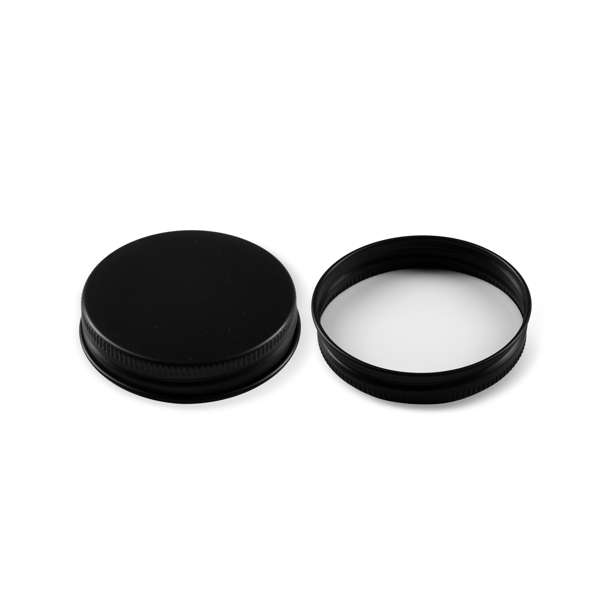 54-410 Black Aluminum Lid With PE Liner