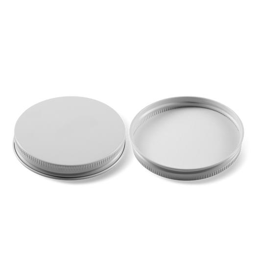 71-410 White Aluminum Lid With PE Liner