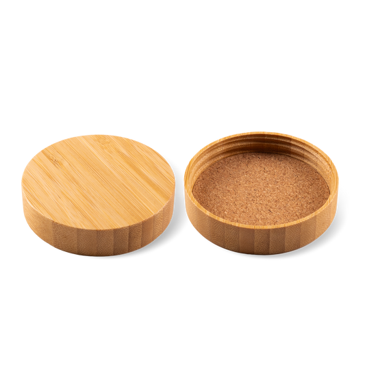 71-410 Bamboo Lid With Cork Liner