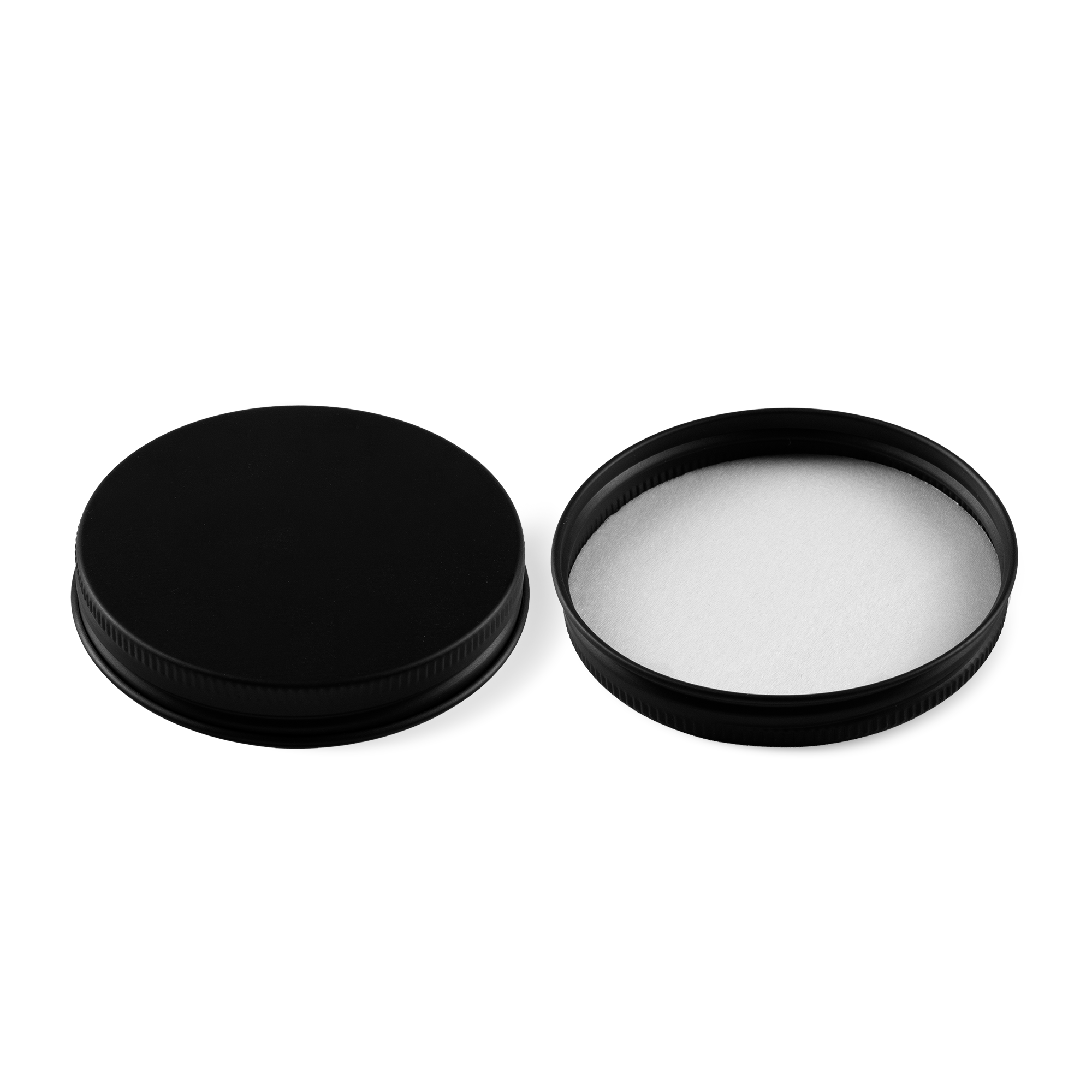 71-410 Black Aluminum Lid With PE Liner