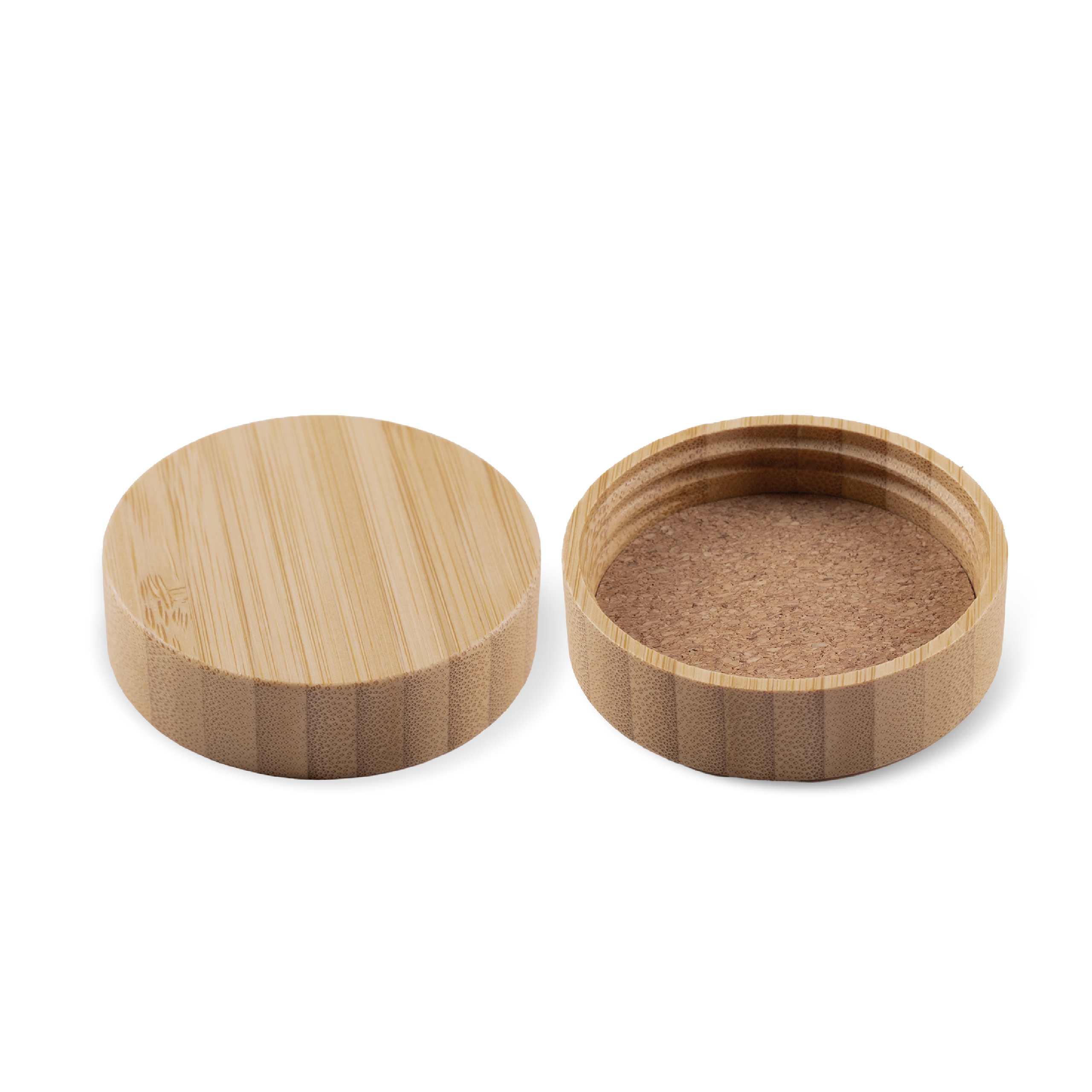54-410 Bamboo Lid With Cork Liner