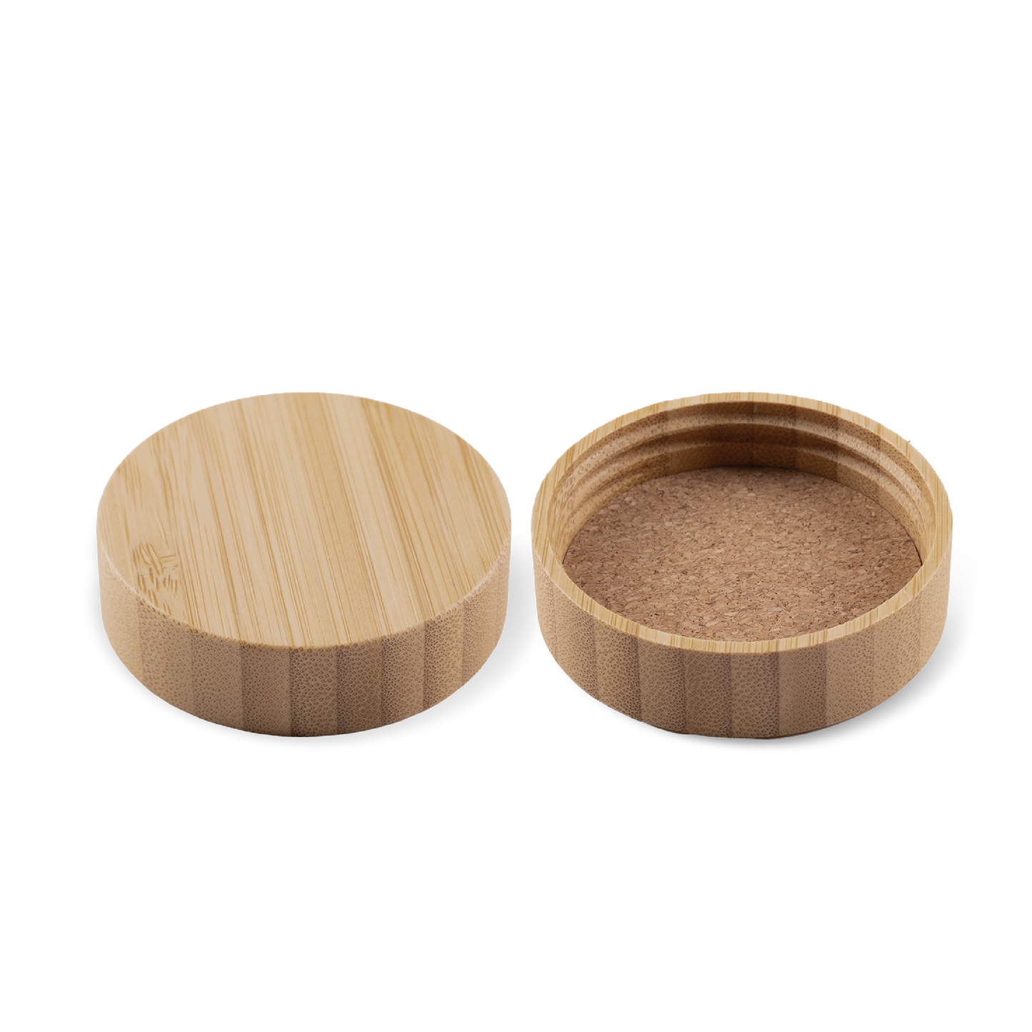 54-410 Bamboo Lid With Cork Liner