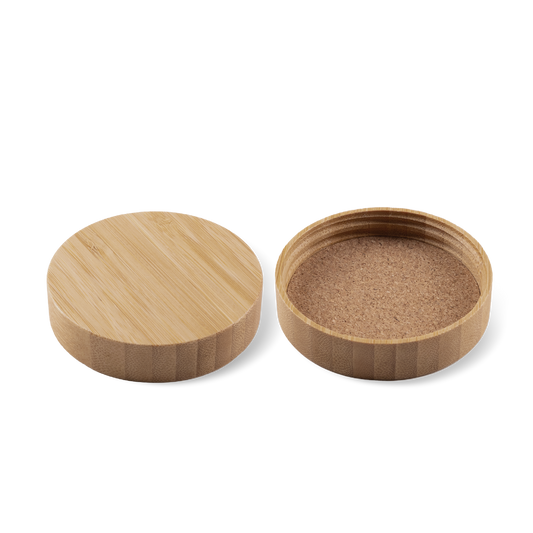71-410 Bamboo Lid With Cork Liner