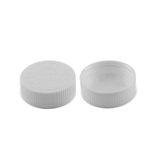 45-400 Child Resistant White PP Cap With Liner