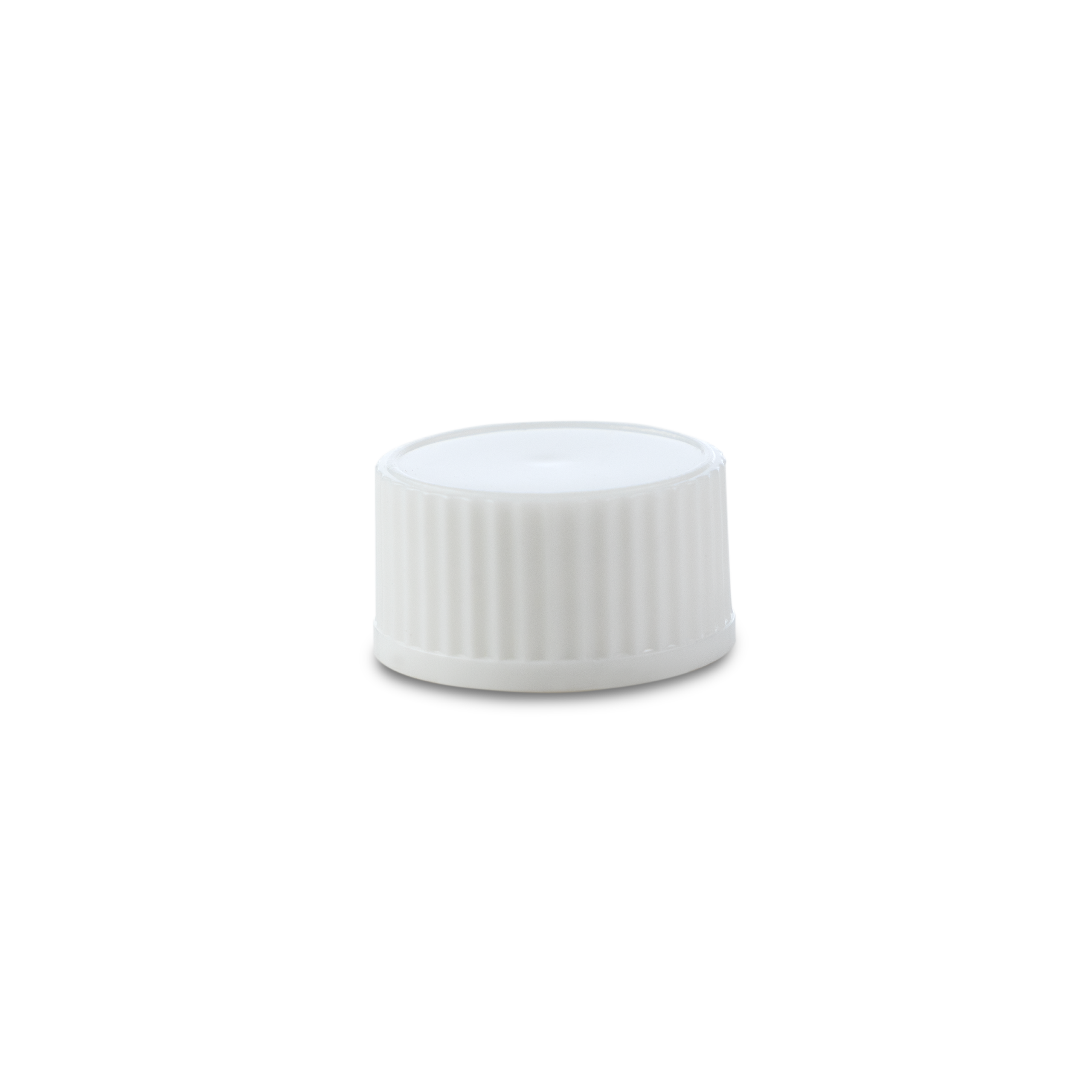 18-400 White PP Cap with Polycone Liner