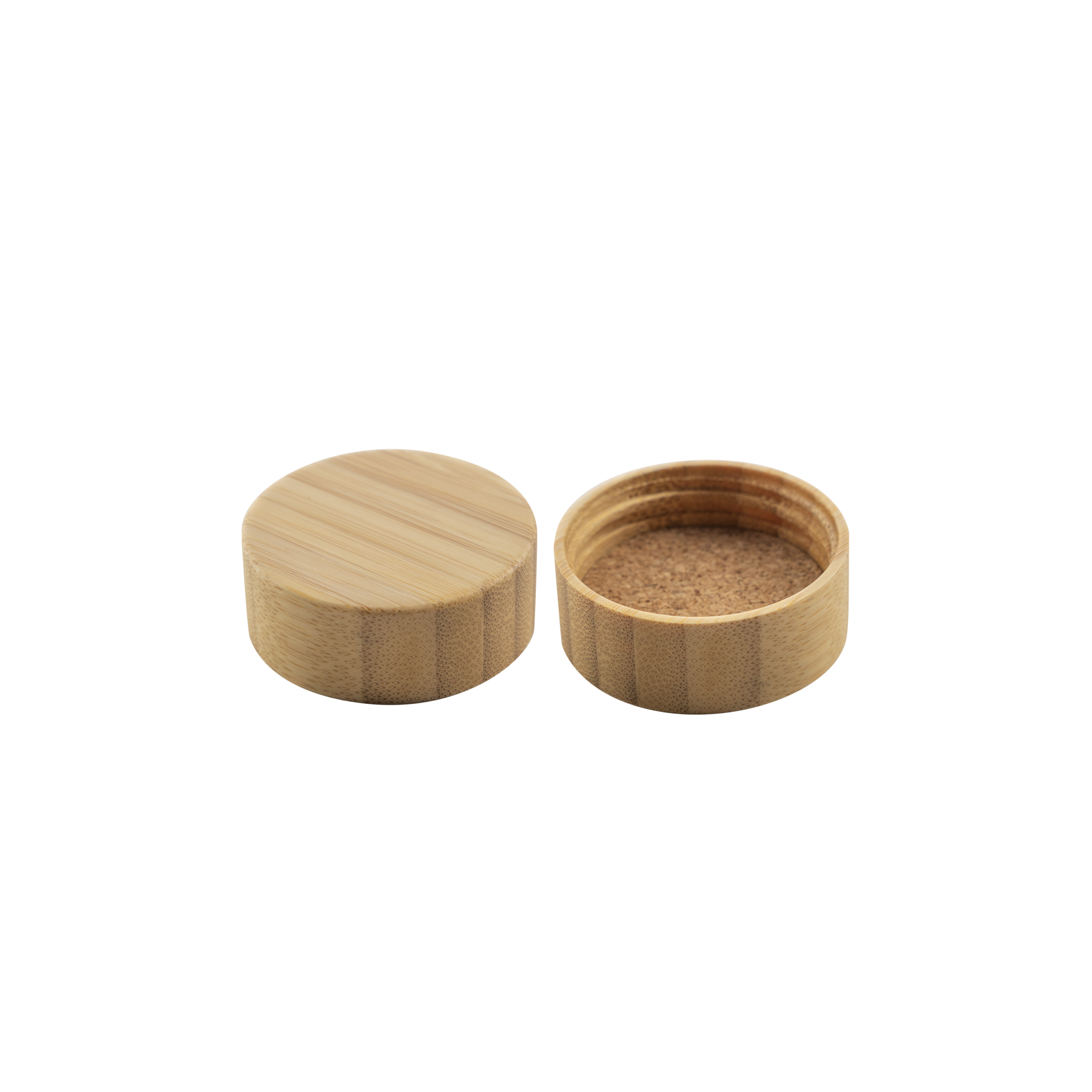 41-400 Bamboo Lid With Cork Liner - Sample