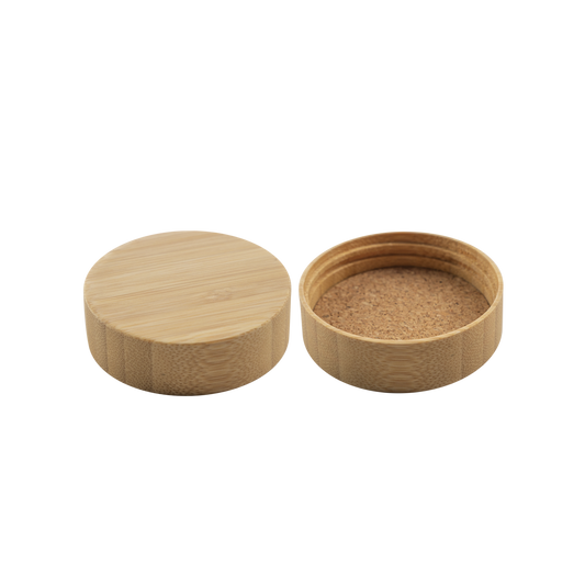 53-400 Bamboo Lid With Cork Liner - Sample