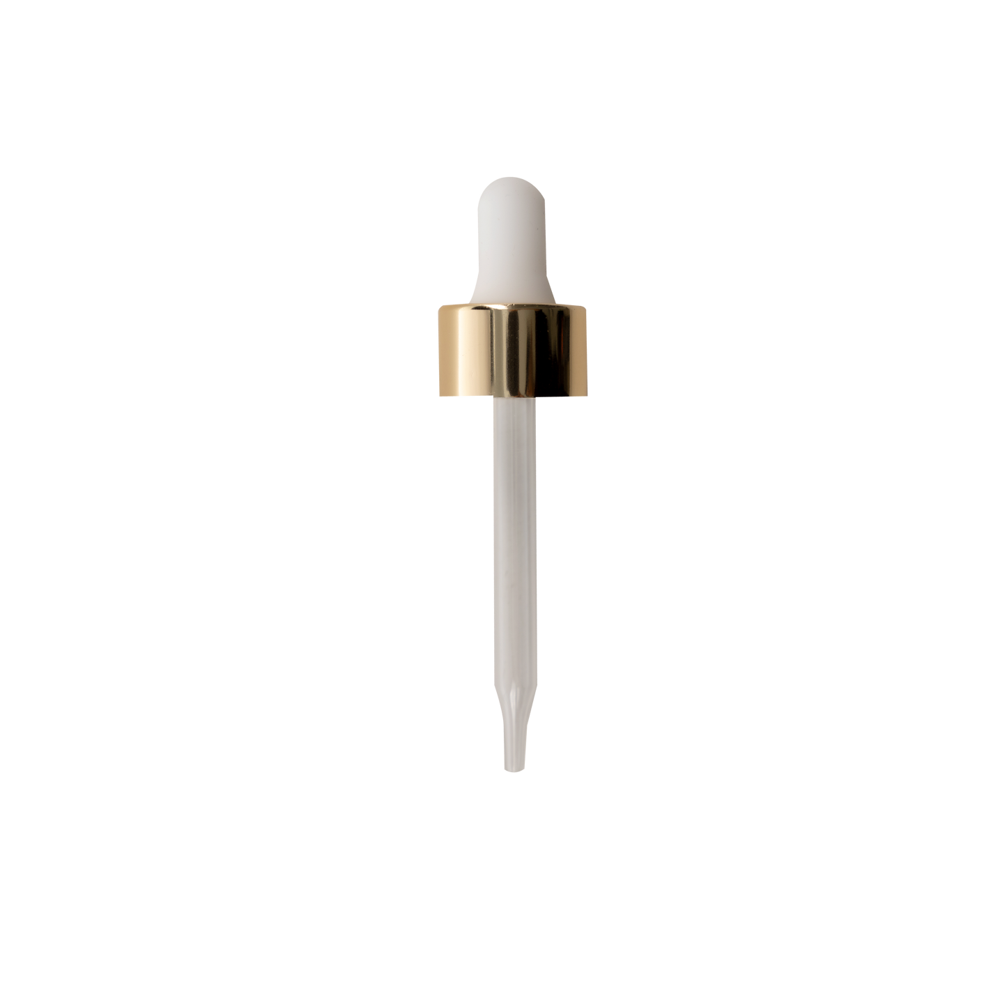 20-400 Gold Dropper With Rubber Bulb And Glass Pipette