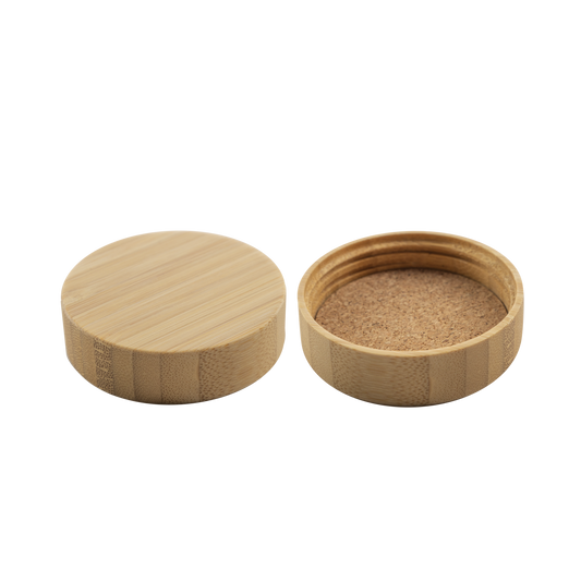 58-400 Bamboo Lid With Cork Liner