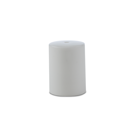 White PP Cap for 10 ml Roll On Bottle - Sample