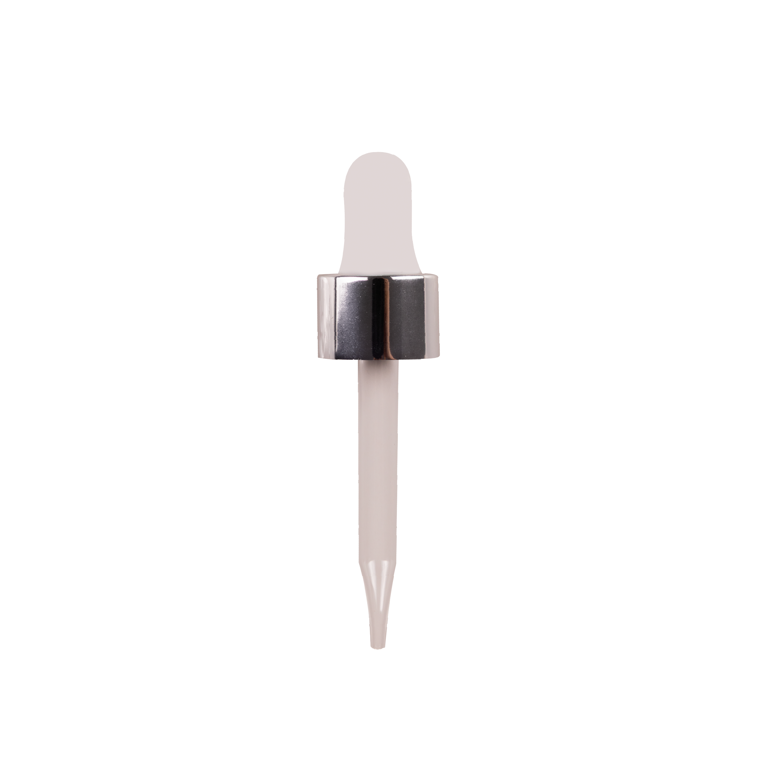 18-400 Silver Dropper With Rubber Bulb And Glass Pipette - Sample