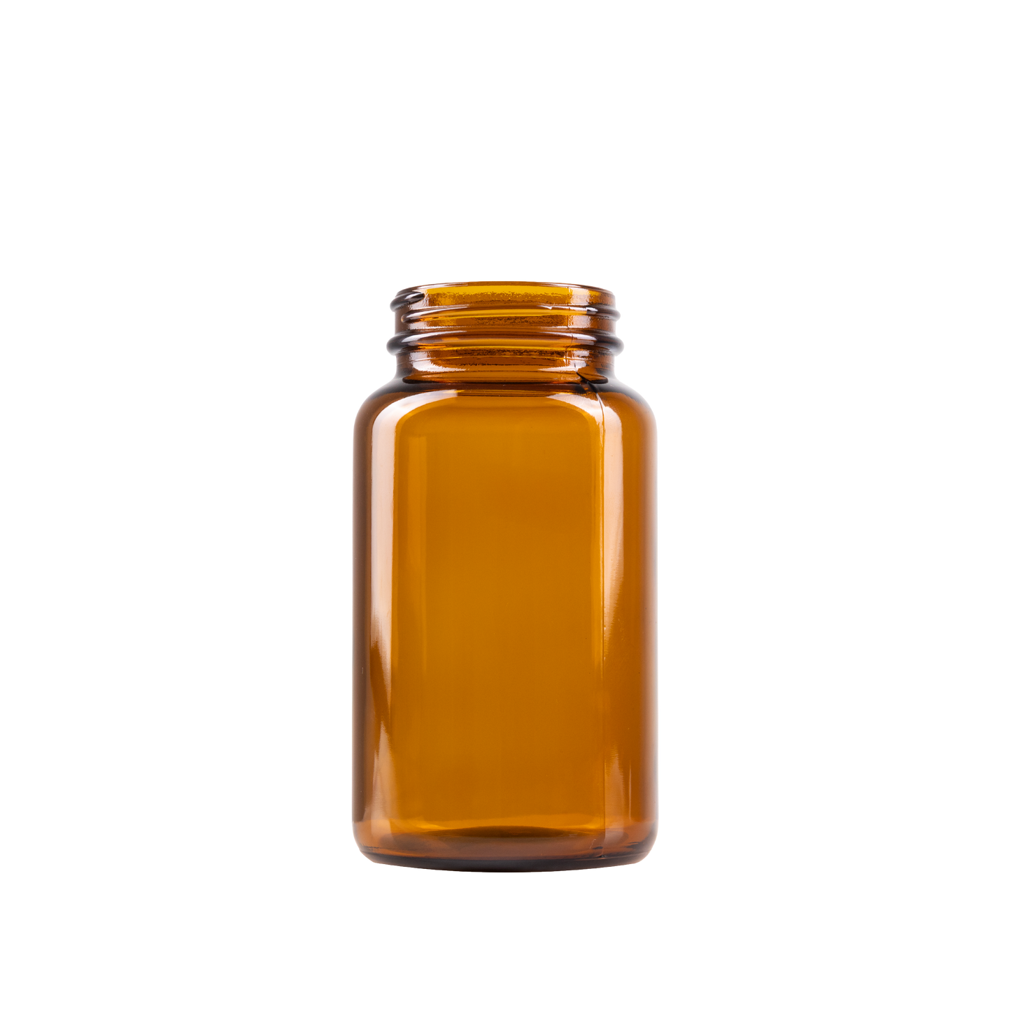 300 ml Amber Glass Packer Bottle 53-400 Neck Finish