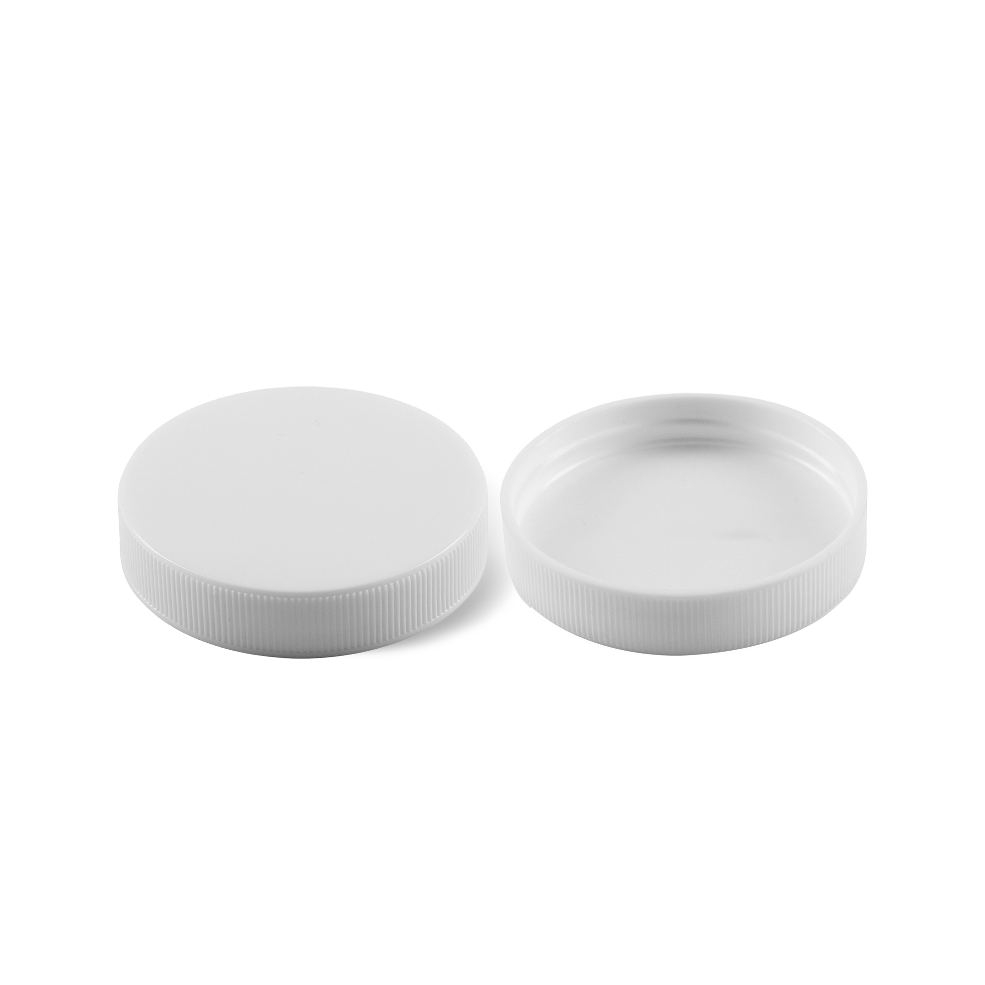 53-400 White PP Cap With Liner