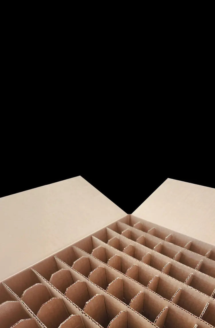Box Packs with Dividers for Safer Shipping 