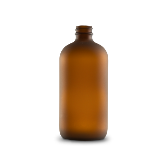 16 oz amber frosted glass bottles is a great choice for storing your liquid medicines, vitamins, and other liquids.