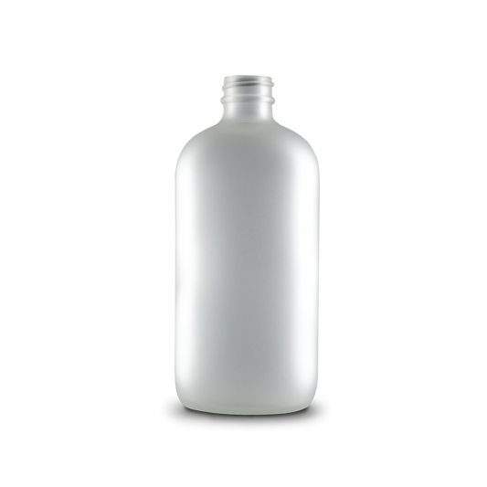 16 oz clear frosted finish is esthetically pleasing and it also provides uv protection so the contents will not degrade due to sunlight exposure.