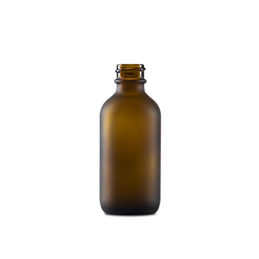 2 oz amber frosted glass bottles are made of high-quality glass, which can withstand boiling and freezing temperatures without cracking.
