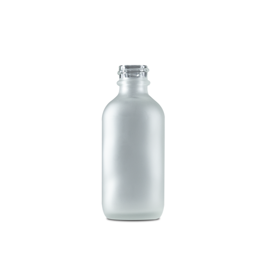 2 oz clear frosted fottles is perfect for packaging any beauty product. the frosted design will create a beautiful look for your products.