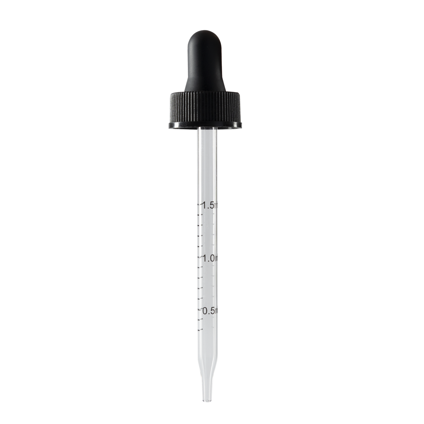 4 oz black glass dropper is perfect for filling up tiny bottles and vials with a small amount of liquid.